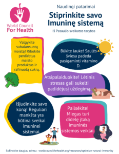 StrengthenImmuneSystemFlyer LITHUANIAN2